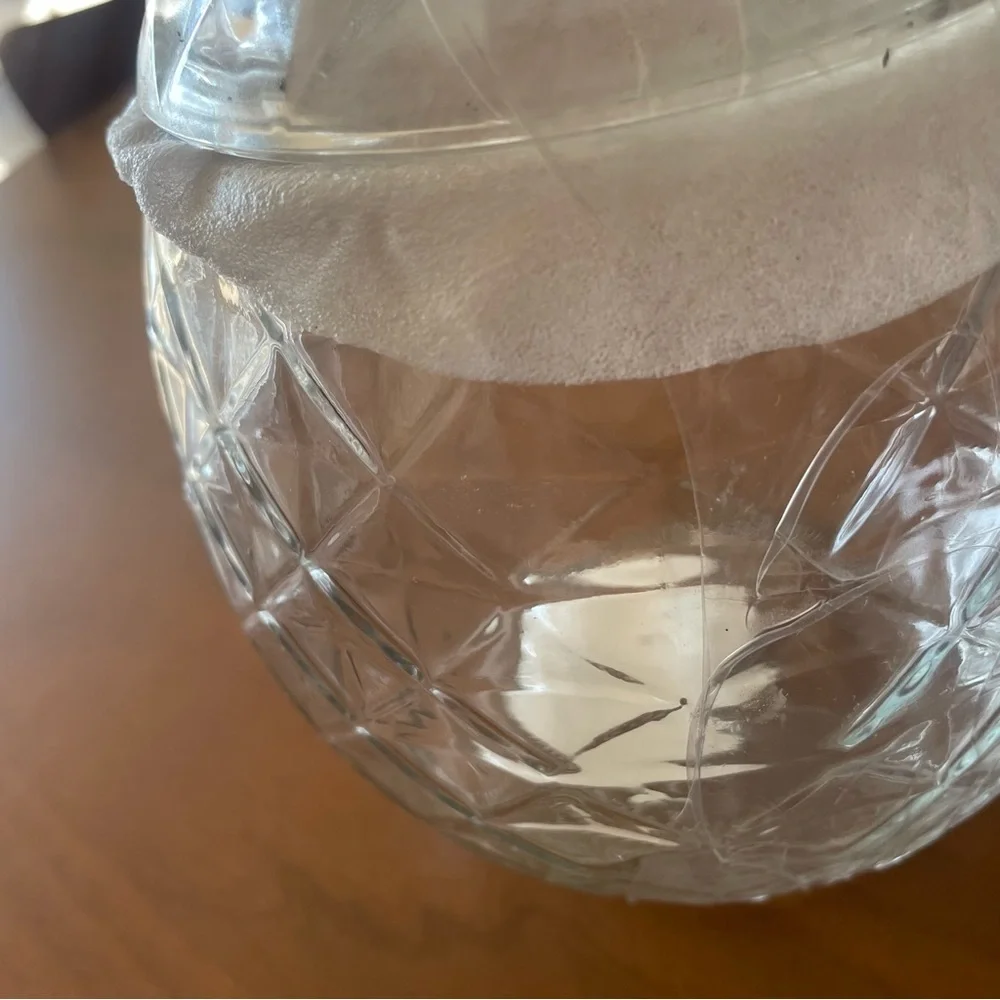 Clear Glass Egg Jar Container Target Bullseye Playground 2024 New